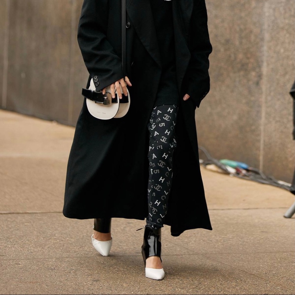 Chanel Legging/Trouser Resort 2020 Runway Glitter Jersey